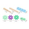 Kids Tool Set Wooden Pretend Play with Box, 7.48x4.92x5.59 inch Toolbox Building Toy for Toddlers Preschool view 4