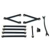 Adjustable Pull Rod for FMS 1/24 FCX24M for Camel Cup D90 D110 for Defender Discovered Front Axle Steering Servo Y-Shaped Pull Chassis Rod Rc Car Parts(Black) view 1