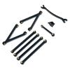Adjustable Pull Rod for FMS 1/24 FCX24M for Camel Cup D90 D110 for Defender Discovered Front Axle Steering Servo Y-Shaped Pull Chassis Rod Rc Car Parts(Black) view 2