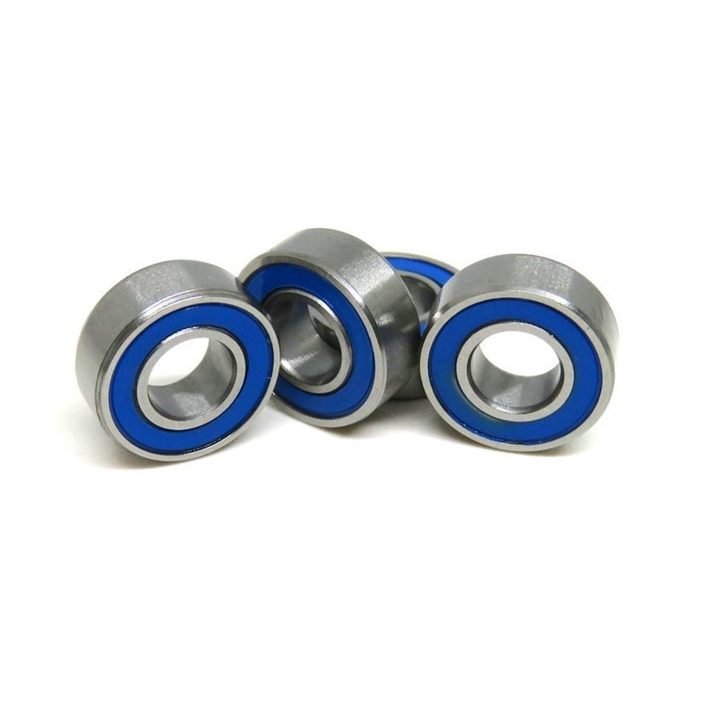 10pcs 5x11x4 mm ABEC3 MR115-2RS Ball Bearings Blue Sealed MR115 2RS L1150D Bearing(MR125-2RS 5x12x4mm)