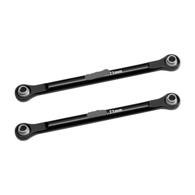 7075 Alloy Front Steering Toe Links for TR-AXXAS MINI XRT VXL 3S 10791(Black)