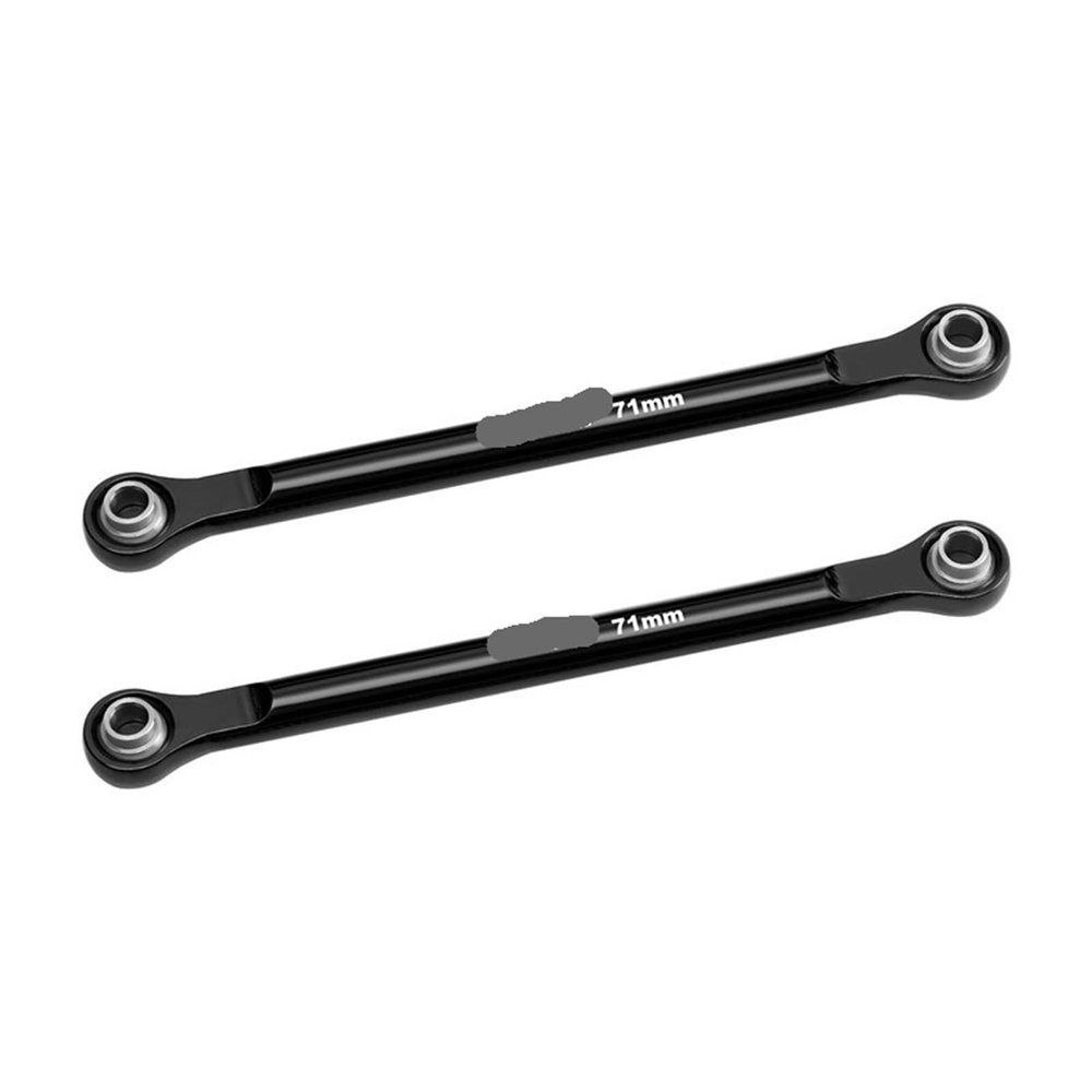 7075 Alloy Front Steering Toe Links for TR-AXXAS MINI XRT VXL 3S 10791(Black)