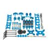 RC Car Accessories for WLtoys 144010 144001 144002 124017 124019 Metal Upgrade Retrofit 44T 27T Gear Drive Shaft 14 Pack RC Car Parts(Sky Blue) view 1