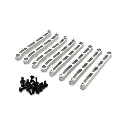 Adjustable Pull Rod for MN for MN78 for MN82 1/12 Upgrade Metal Chassis Fixing Rod Suspension Linkage Remote Control Car Spare Parts Accessories(Silver,78)