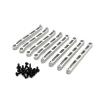 Adjustable Pull Rod for MN for MN78 for MN82 1/12 Upgrade Metal Chassis Fixing Rod Suspension Linkage Remote Control Car Spare Parts Accessories(Silver,78) view 1