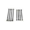 Adjustable Pull Rod for MN86 MN86s for MN128 Metal Link Rods 6pcs Set Remote Control Car Upgrade Modifications Parts Accessories(Gray) view 1