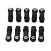 Adjustable Pull Rod for Axial for SCx10 II 90046 for TRx4 1/10 10Pcs Plastic Rod End Link Linkage Balls Joint Head RC Car Crawler Accessories view 1