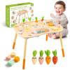 JOIVORAN Wooden Montessori Activity Table for Toddlers 6-36 Months view 1