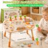 JOIVORAN Wooden Montessori Activity Table for Toddlers 6-36 Months view 2