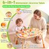 JOIVORAN Wooden Montessori Activity Table for Toddlers 6-36 Months view 3