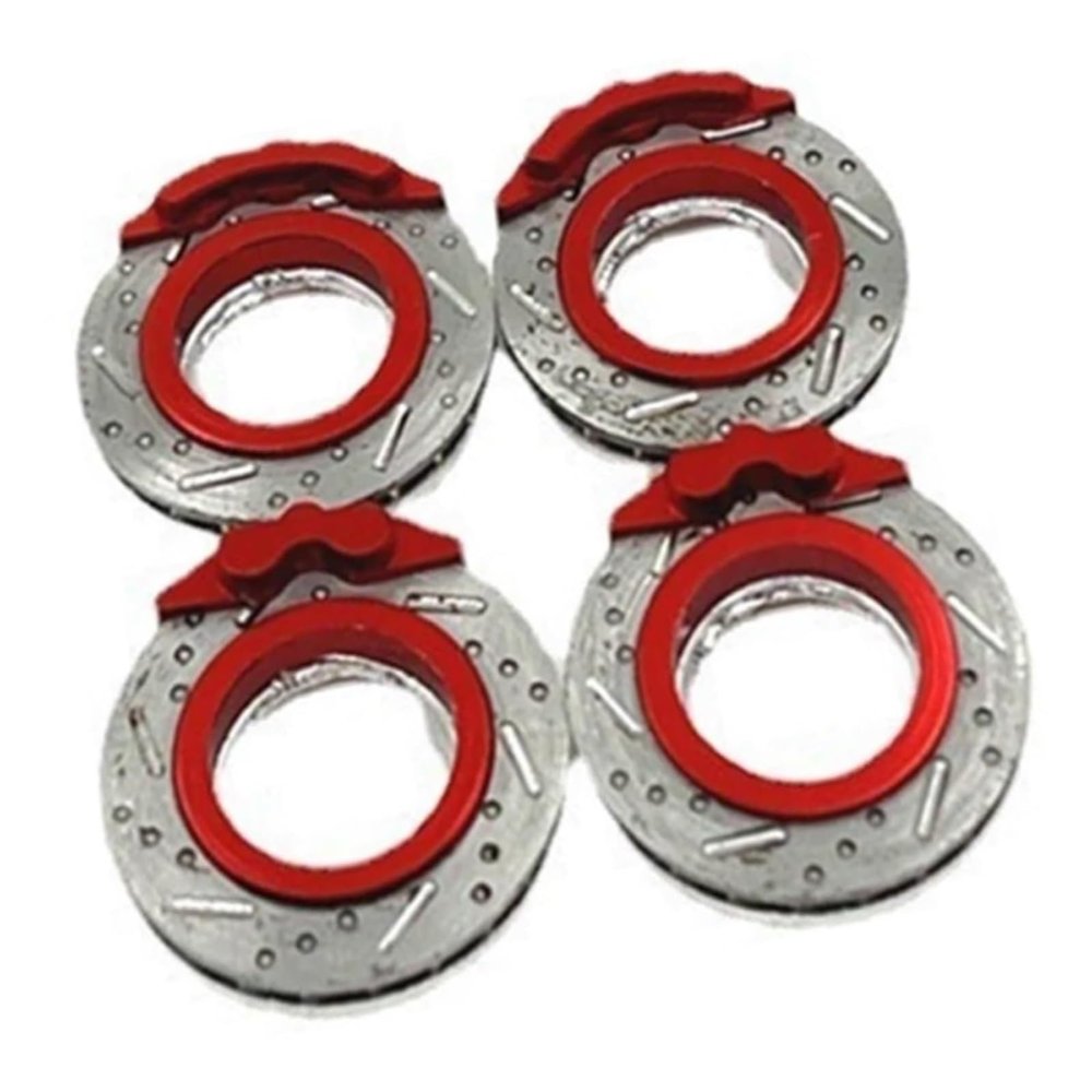 For Kyosho for Mini-Z MA020 MA030 FWD AWD for Mini-Q8 1/28 RC Car Metal Brake Disc Caliper Upgrade Parts Accessories