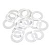 1pcs M1.9 PTFE Gasket Sealing Ring Washer Flat washers Sealed Rings Soft tetrafluoroethylene Rubber gaskets(M1.9x6mmx0.3mm) view 2