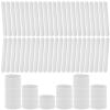 YSBJKWCF Silicone Slap Bracelets for Kids - Bulk DIY Craft Project Party Favors, Customizable Snap Bands for Birthdays, Halloween, Christmas, Classroom Prizes & Holiday Gifts (36, White) view 1