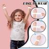 YSBJKWCF Silicone Slap Bracelets for Kids - Bulk DIY Craft Project Party Favors, Customizable Snap Bands for Birthdays, Halloween, Christmas, Classroom Prizes & Holiday Gifts (36, White) view 4