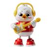 Dancing Space Duck Toy, Safe and Friendly Design, 15x10.8x20.7cm, Electric Duck with Music and LED Lights, Interactive Musical Toys, Portable Design, for Travel Daycare Preschool view 1