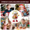 Dancing Space Duck Toy, Safe and Friendly Design, 15x10.8x20.7cm, Electric Duck with Music and LED Lights, Interactive Musical Toys, Portable Design, for Travel Daycare Preschool view 4