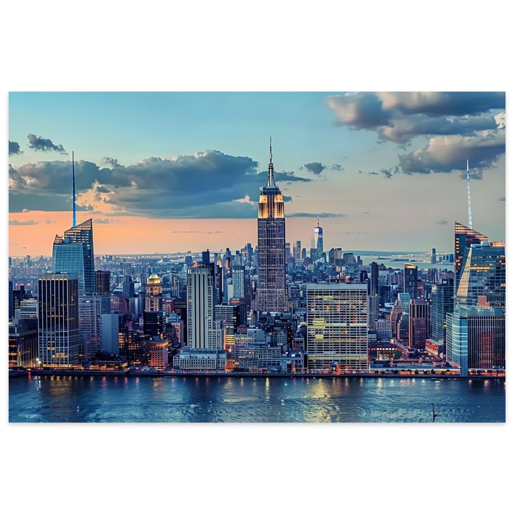 1000pcs Great Jigsaw Puzzles for Adults The Skyline New York City United States Puzzles for Adults Toys Gift Family Decoration Puzzles