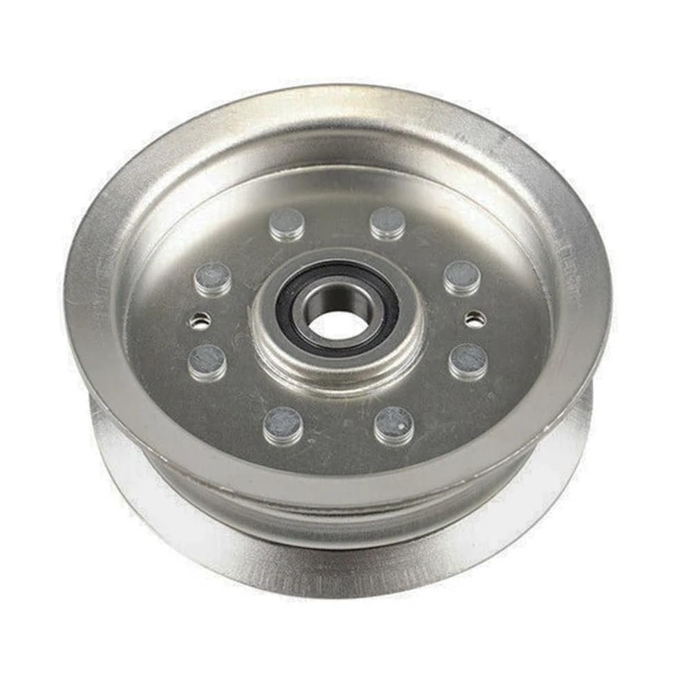 CHeNzWE 1PCS Accessories Fit for Vehicles Lower Single Slot White Zinc Pulley for Jo Dee Sab Parts