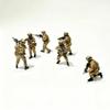 MindXplore 1/64 Scale Special Forces Figure Set, Miniature Military Soldier Figures for Diorama Scenes, Sandbox Display Accessories, 6 Piece Set view 2