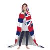WZYCWB Hooded Cape for Teenagers, 2026 World Cup Hawaii Flag Theme, Adult, Medium, Polyester, Anniversary view 4