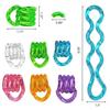 Eralivmart 6 Piece Multicolor Twisty Chain Sensory Fidget Toys for Adults view 2