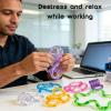 Eralivmart 6 Piece Multicolor Twisty Chain Sensory Fidget Toys for Adults view 4