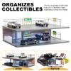 1/32 Scale 2 Layers Cars Display Case for Model Car Display and Storage view 3