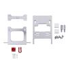 MYHWDRNU RC Car Parts Compatible with WPL B14 B24 B16 B36 C14 C24 1/16 RC Car Metal Beam Rear Bumper Servo Fixed Mounting Bracket Upgrade Parts view 2