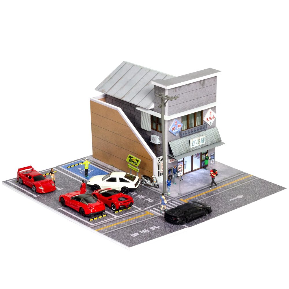 1/64 Scale Cars Display Case for Toy Model Car Display and Storage