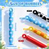 Leitee 36 Pcs Toy Theme Party Favors, Mini Bubble Wands Cartoon Print Bubble Wands for Toy Birthday Party Decoration Goodie Bags Piata Treat Bags Stuffers Prize view 2
