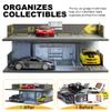 1/24 Scale 2 Layers Cars Display Case for Model Car Display and Storage view 3