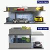 1/24 Scale 2 Layers Cars Display Case for Model Car Display and Storage view 4