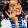 SYDNFZY Soccer Fidget Ring for Adults Stainless Steel Anxiety Relief Jewelry with Football Design for Women, Soccer Gifts for Men, Sport Mom Essentials (Gold, 9) view 2