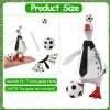 YGEINIT 2026 World Cup Soccer Desk Goose Outfits 7 Inch, Desk Goose Outfits Felt Costume with Soccer, World Cup Decoration for Desktop Goose Statues, Gifts for Soccer Lovers (Trophy) view 2