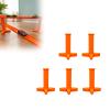 KEJKHA Track Adapter Support Risers 5 Pack Compatible with Hot Wheels Track System, Small Medium Large Height Track Connector Extension Set for Straight and Curved Track Builds (7.5 cm Support) view 1