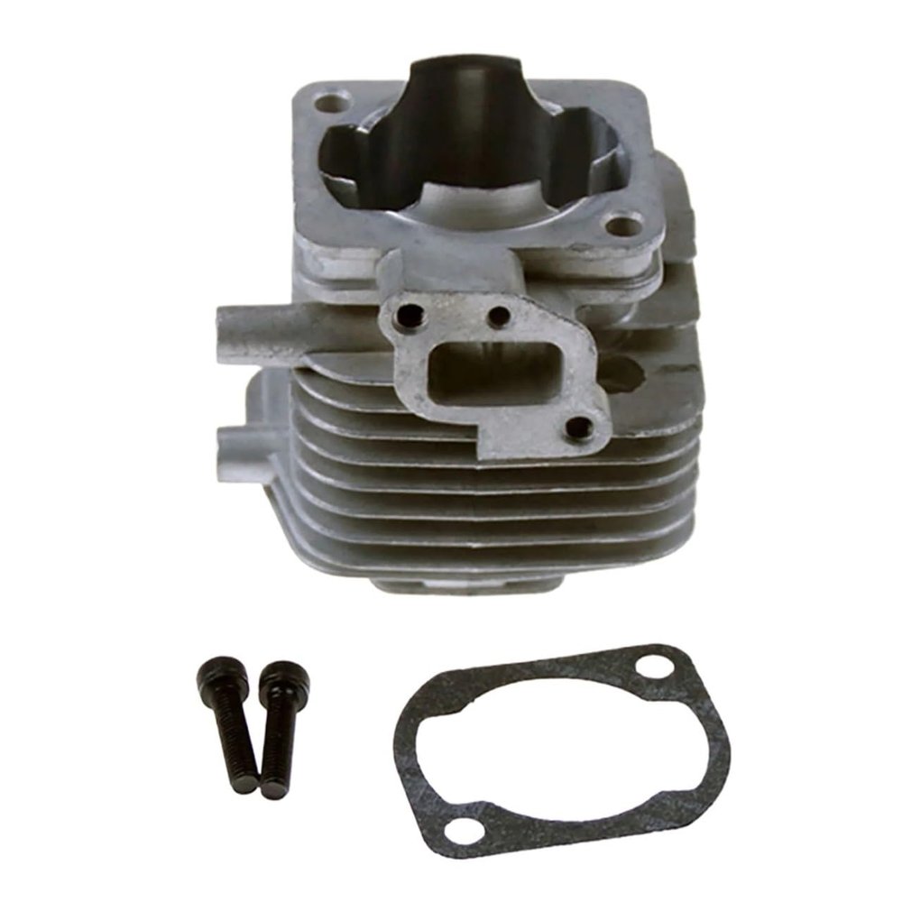 2 Hole 29cc Cylinder Or Carburetor Kit 1/5 Compatible with Hpi Compatible with Km Baja 5B 5T 5SC Rc Car Gas Engines Parts(Cylinder)