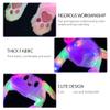 Aumotop Cute Rabbit Ear Hat Plush Toy Winter Hat for Easter Party, Adults Children Teens, Bluepinkwhite (Pink) view 2