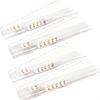 Neptuiby Mahjong Racks with Pushers Set of 4, 4 Pack Mahjong Racks with Pushers, Magnetic Acrylic Holders, Ergonomic Wave Slots, 17.5 Inch Transparent. view 1