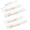 Neptuiby Mahjong Racks with Pushers Set of 4, 4 Pack Mahjong Racks with Pushers, Magnetic Acrylic Holders, Ergonomic Wave Slots, 17.5 Inch Transparent. view 3