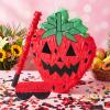 Soulchen Summer Halloween Piata Decoration 16 Inch Spooky Strawberry Piata with Stick Blindfold and Confetti for Summer Halloween Pool Beach Party Decors Photo Game Prop Birthday Supply view 3