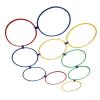 Aumotop Kids Exercise Hoops Jumping Hopscotch Sensory Training Rings Set for Children, Plastic Flexible Obstacle Course Hoop, 10PCS for Physical Fitness (Extra Large 32.7 X 24.4 X 31.5in) view 4