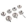 Aumotop Kitchen Toys Durable Stainless Steel Cookware Set for Children, Safe Material,Develop Intelligence for Boys and Girls (25 Pieces) view 3