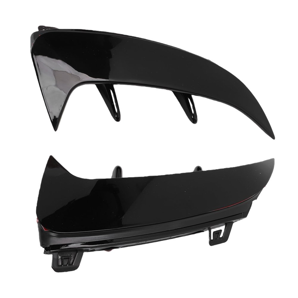 Yechiry Rear Bumper Spoiler Side Canard Air Vent, Specifically Engineered Replacement Spoiler, Canard Vent with Lower Diffuser Strip, Ideal for A Class W177 AMG Line Hatchback 2018+