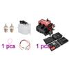 SEMTO/OTTO ST-NF2 Nitro Engine + Starter Ignition Kit, 7.0cc Inline Double-Cylinder 4-Stroke Air-Cooled Engine + F-Type Plug, 75ml Fuel Tank, Silicone Oil Pipe & 3-in-1 Brush Ignition Power Module view 2