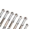 Alomejor Adjustable RC car servo Pull Rod, Aluminum Alloy Metal Replacement Part with fine Workmanship for Slash 1 10 Remote Control car view 3