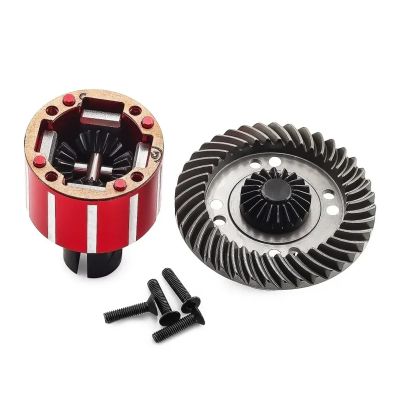 39T Front/Rear Metal Differential & 12T Main Gear Compatible For ARRMA 1/5 Kraton Outcast 8S EXB Monster Truck Upgrade Parts(1 Pair)