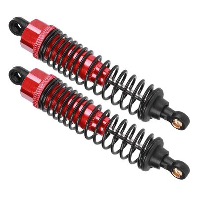 SPYMINNPOO 2pcs 1/10 Metal Shock Struts Damper, High Performance Wear Rust Proof, with Easy Installation, for HSP JLB EM DHK HPI RC Car (85MM)