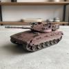 1/144 Scale Tank Detailed Craftsmanship Armored Vehicle Model Movable Turret Vehicle Model for Hobbyists, Collection Display, Merkava Mk2 Desert view 3