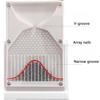 12*18cm Desk Galton Board,Probability Demonstration Model with Bell Curve,Normal Distribution Mathematical Model,Physics Lab Experiment Tool for Random Distribution & Statistical Law Teaching(Black) view 4
