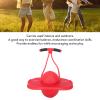 RiToEasysports Pogo Ball Bouncing Toy, Plastic Jumping Ball with Easy Handle for Kids, Promotes Outdoor Play and Coordination Skills for Ages 5 and Up (Red) view 2